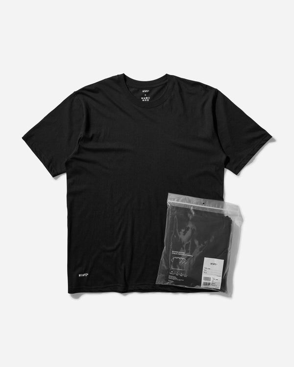 WTAPS Men s Skivvies 3-Pack T-Shirt Black