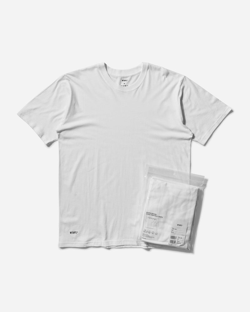 WTAPS Men s Skivvies 3-Pack T-Shirt White