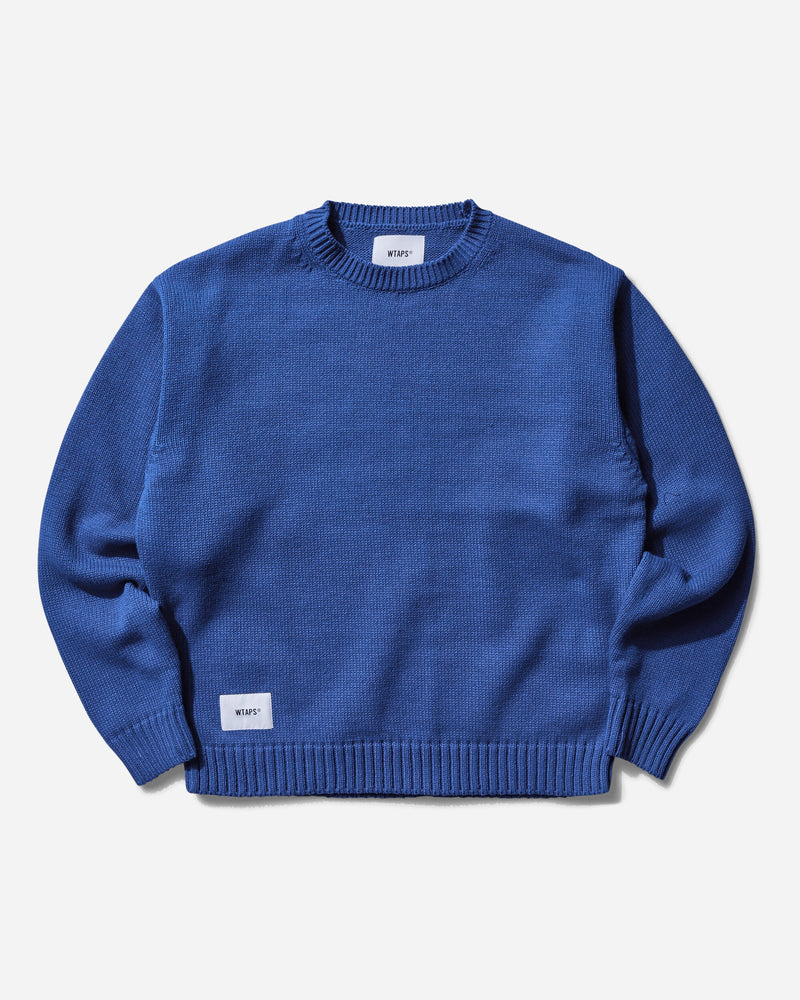 WTAPS Men s Sign Sweater Blue