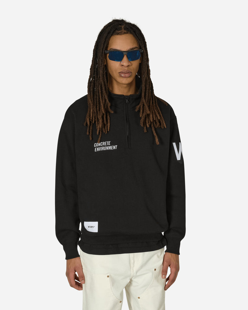 WTAPS Depst Half-Zip Sweatshirt Black