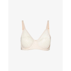 Wacoal Elevated Allure abstract-pattern underwired stretch-woven bra