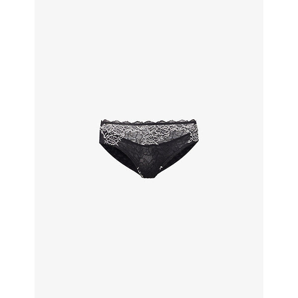 Womens Wacoal Perfection mid-rise lace briefs