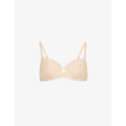 Womens Wacoal Raffiné floral-embroidered stretch-lace bra