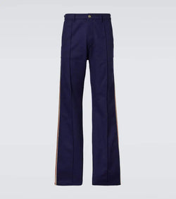 Wales Bonner Coda cotton drill straight pants | LYBSTORE