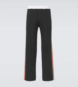 Wales Bonner Rest wool wide-leg track pants | LYBSTORE