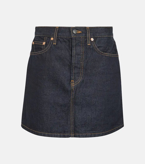 Wardrobe.NYC Denim miniskirt | LYBSTORE