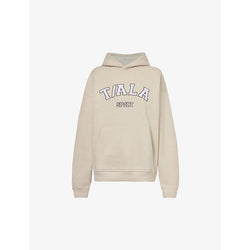 We Are Tala Volly logo-appliqué organic cotton and recycled polyester-blend hoody