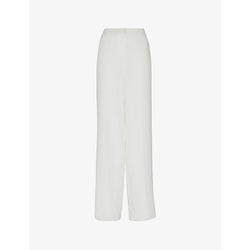 Womens Whistles Andie straight-leg high-rise woven wedding trousers