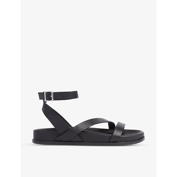 Whistles Gaia asymmetric strappy leather sandals