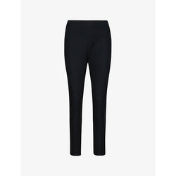 Womens Whistles Tapered mid-rise stretch-twill trousers