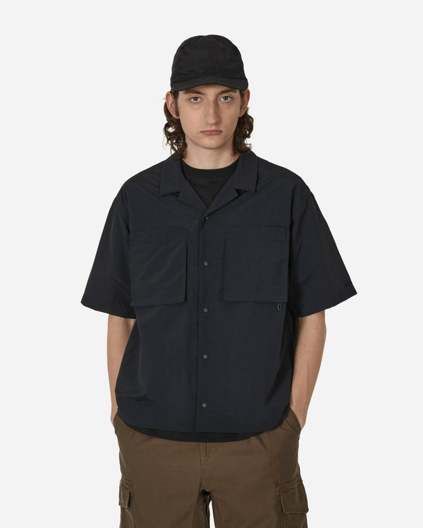 Wild Things Half Sleeve Camp Shirt Black