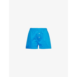 Womens Woera Boxer elasticated-waist relaxed-fit cotton shorts