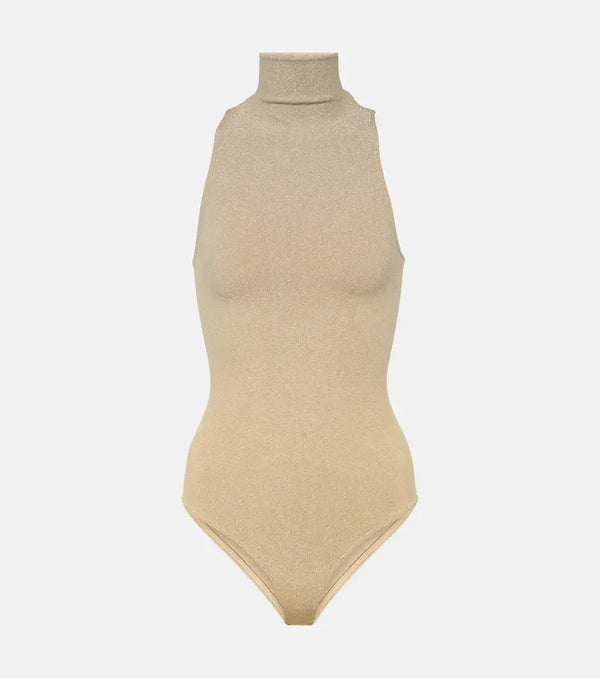 Wolford Fading Shine turtleneck bodysuit | LYBSTORE