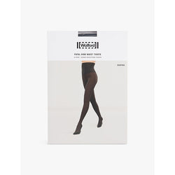 Womens Wolford Fatal High Waist brand intarsia stretch-woven tights