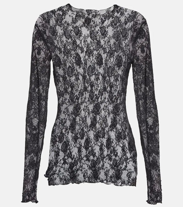 Wolford Floral lace top | LYBSTORE