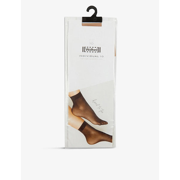 Womens Wolford Individual 10 ankle socks