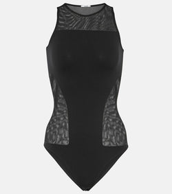 Wolford Sheer Opaque bodysuit