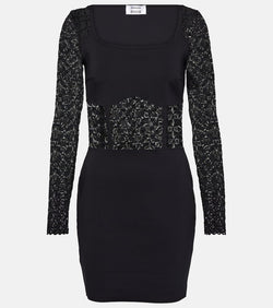 Wolford x Simkhai Intricate Pattern minidress