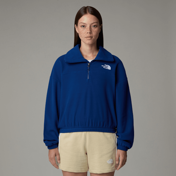 The North Face  100 Glacier 1/2 Zip Fleece Estate Blue