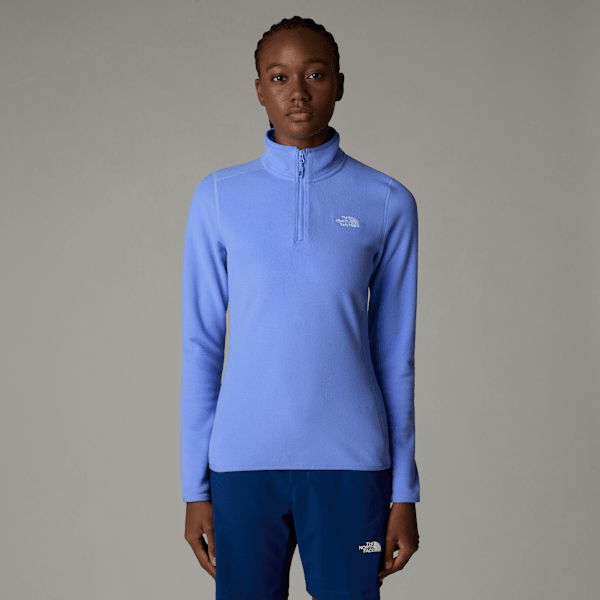 The North Face  100 Glacier 1/4 Zip Fleece Virtual Blue