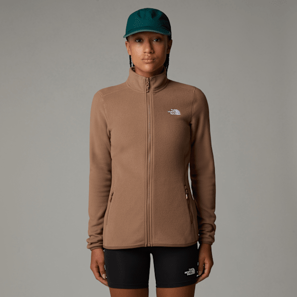 The North Face  100 Glacier Full-zip Fleece Latte