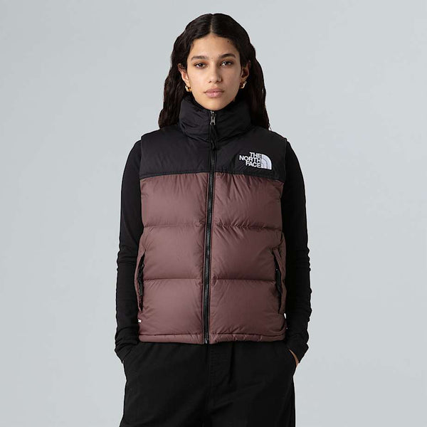The North Face 1996 Retro Nuptse Down Gilet Tawny Quartz-tnf Black female