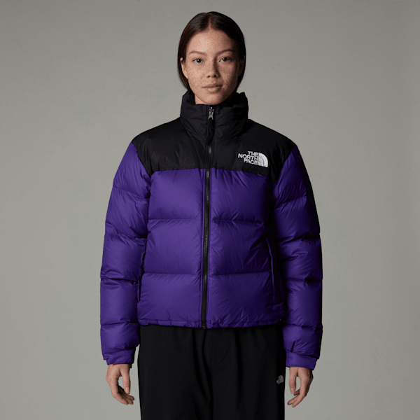 The North Face Women’s Retro Nuptse Jacket Peak Purple-tnf Black