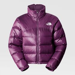 The North Face Women's 2000 Retro Nuptse Jacket Black Currant Purple | LYBSTORE