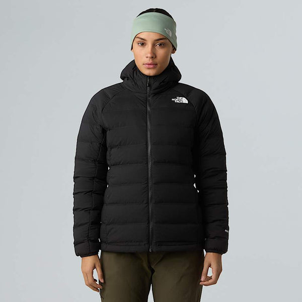 The North Face Abseil Stretch Down Hooded Jacket Tnf Black female