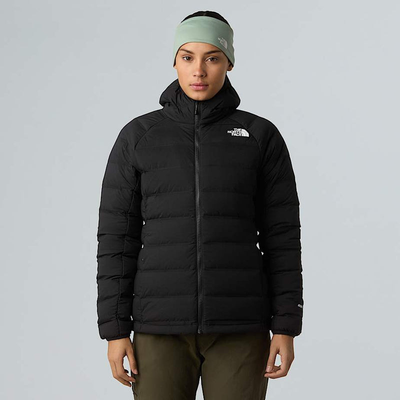 The North Face Abseil Stretch Down Hooded Jacket Tnf Black female