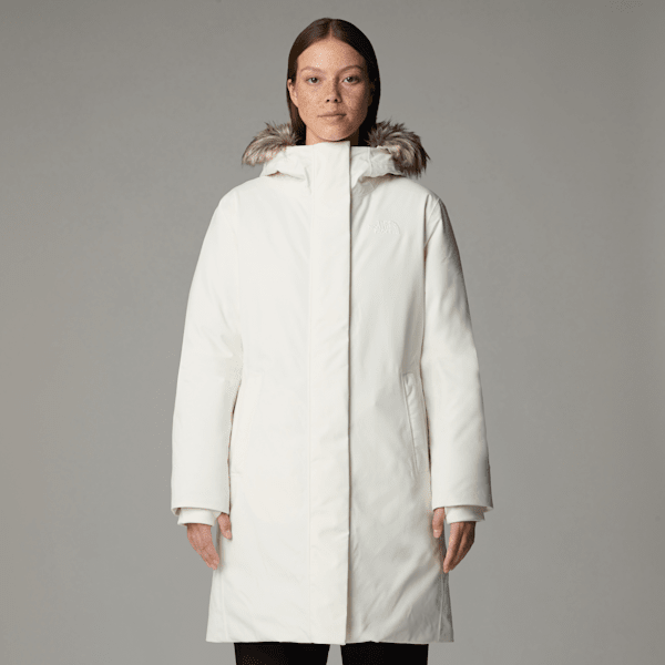 The North Face Women's Arctic Parka White Dune | LYBSTORE