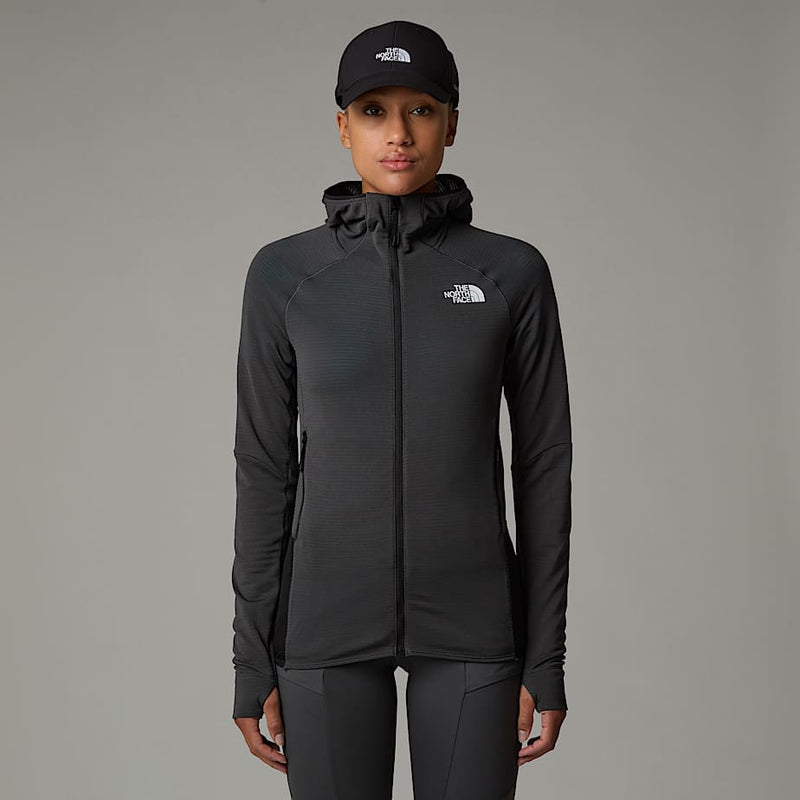 The North Face ’s Bolt Polartec® Power Grid™ Hooded Jacket Asphalt Grey tnf Black