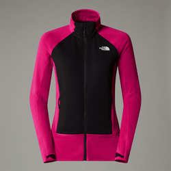 The North Face Women’s Bolt Polartec® Power Grid™ Jacket Pink Primrose-tnf White