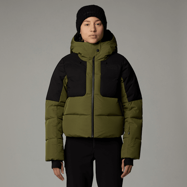 The North Face Women's Cold Spell Cropped Down Jacket Forest Olive | LYBSTORE