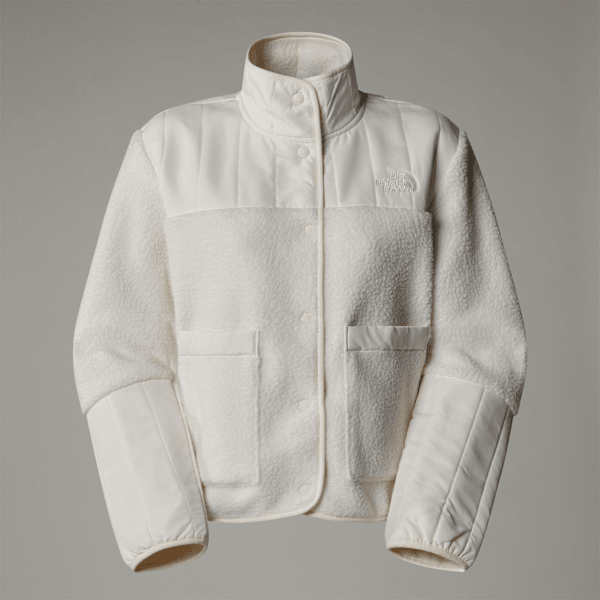 The North Face  Cragmont Fleece Jacket White Dune