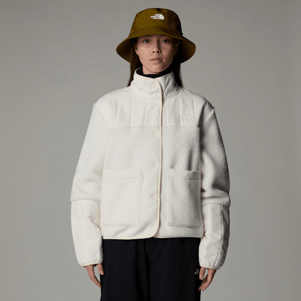 The North Face Cragmont Fleece Jacket White Dune