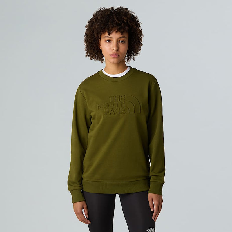 The North Face Crew Neck Sweatshirt Forest Olive female
