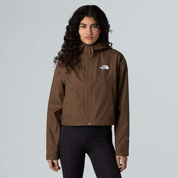The North Face Cropped Quest Jacket Smokey Brown female