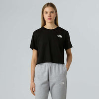 The North Face Cropped Simple Dome T-shirt Tnf Black female