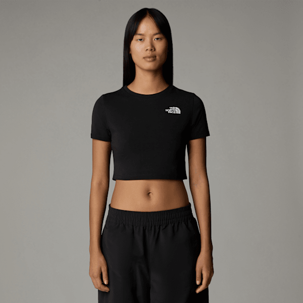 The North Face Women’s Cropped T-shirt Tnf Black XXS