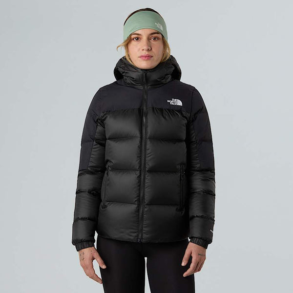 The North Face Diablo Down 2.0 Hooded Jacket Tnf Black Heather-tnf Black female