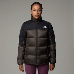 The North Face Women's Diablo Down 2.0 Jacket Smokey Brown Black Heather-tnf Black