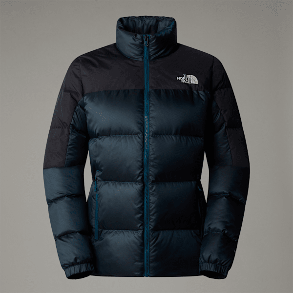 The North Face Women's Diablo Down 2.0 Jacket Shady Blue Black Heather-tnf Black