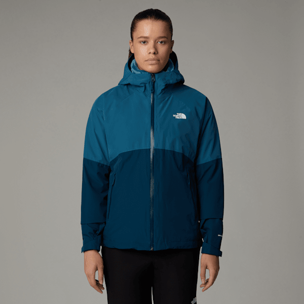 The North Face Women’s Diablo Dynamic Zip-in Comaptible Jacket Mallard Blue-midnight Petrol