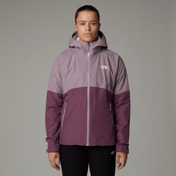 The North Face Women’s Diablo Dynamic Zip-in Comaptible Jacket Purple Chalk-midnight Mauve