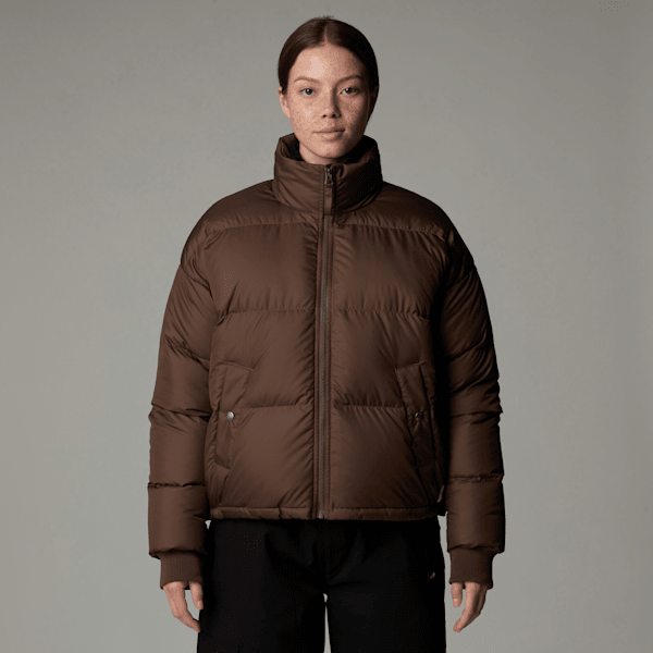 The North Face Women’s Down Paralta Puffer Jacket Smokey Brown | LYBSTORE