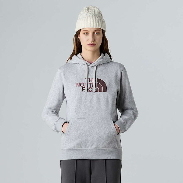 The North Face Drew Peak Hoodie Tnf Light Grey Heather-tawny Quartz female