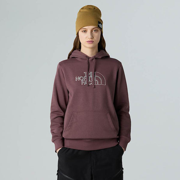 The North Face Drew Peak Light Hoodie Tawny Quartz-high Rise Grey female