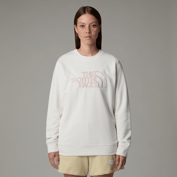 The North Face Women’s Drew Peak Light Sweatshirt Estate Blue-white Dune