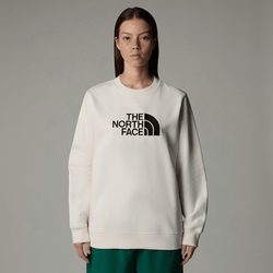 The North Face Women's Drew Peak Sweatshirt White Dune 